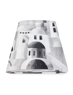 TENDA SANTORINI grigio cm.150X280 confezionata MADE in ITALY
