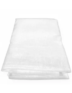 Tenda Simply 2.0 Bianco Effetto Lino - 200x300 cm - con Fettuccia per Bastone o Binario - Tinta Unita Naturale