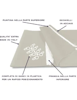 TENDA Sole da ESTERNO Giardino BALCONE Unito PANNA Confezionata