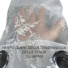 TENDA tendaggio ISABEL grigio cm. 140X280 CONFEZIONATA in PIZZO jacquard