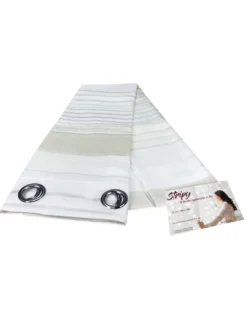 TENDA TENDAGGIO STRIPY panna CM. 140X280 CONFEZIONATA