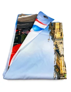 TENDA tendone TENDAGGIO CITY confezionata cm. 140x290 LONDRA Big Ben bus