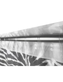 TENDA ZEBRA ZEBRATA BIANCO NERA CM. 140X280 MADE IN ITALY
