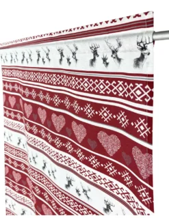 TENDINA vetro MODERNA larga 45 o 60 o 80 CERVINO ROSSO Made in Italy