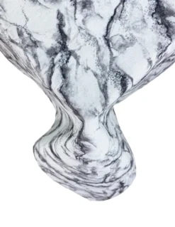 TOVAGLIA antimacchia RESINATA TORINO Effetto MARMO Marmorizzato Bianco