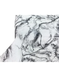 TOVAGLIA antimacchia RESINATA TORINO Effetto MARMO Marmorizzato Bianco