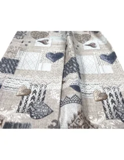 TOVAGLIA antimacchia RESINATA TORINO Tirolese SHABBY Beige