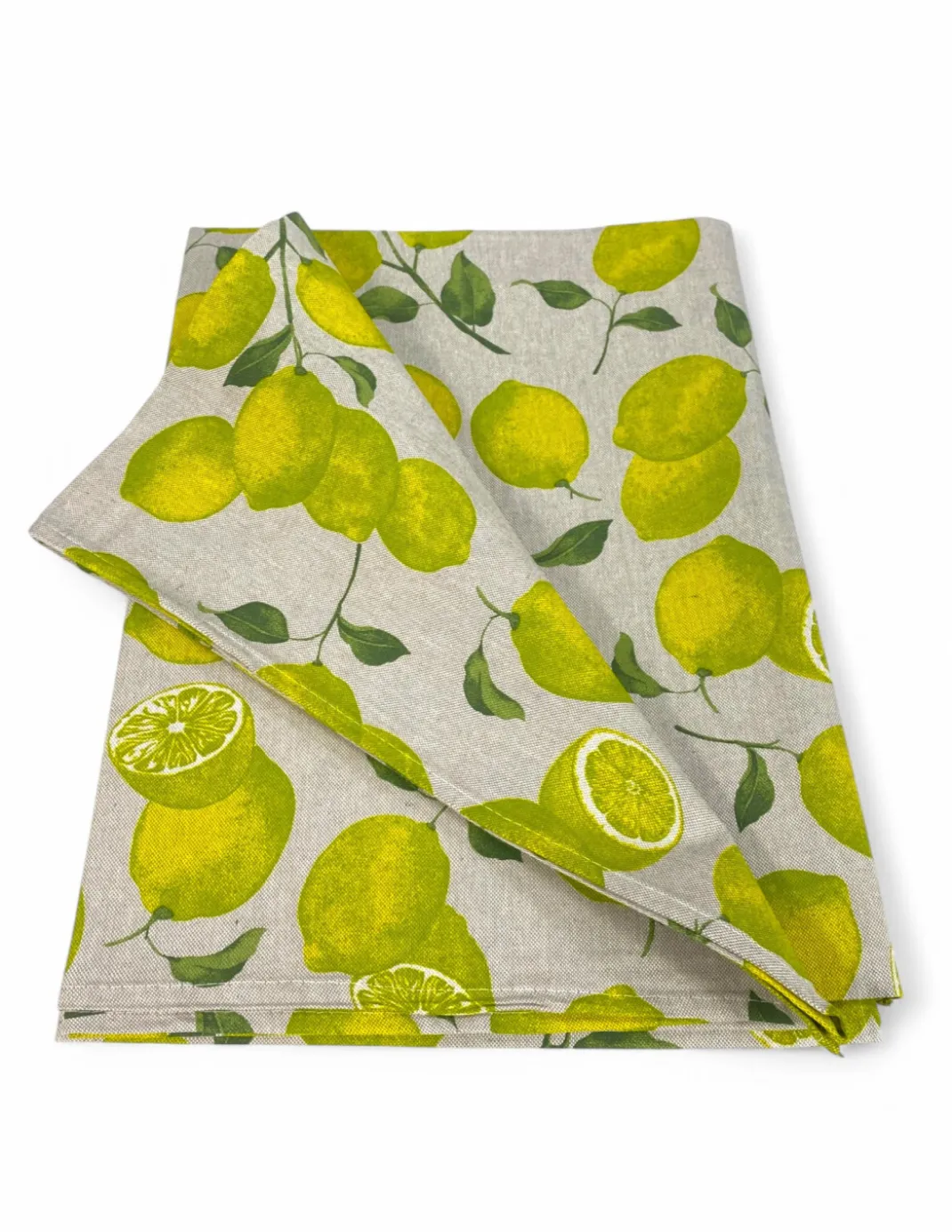 TOVAGLIA DORY SORRENTO limone LIMONI GIALLO in cotone