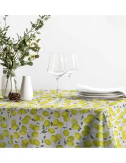 TOVAGLIA DORY SORRENTO limone LIMONI GIALLO in cotone