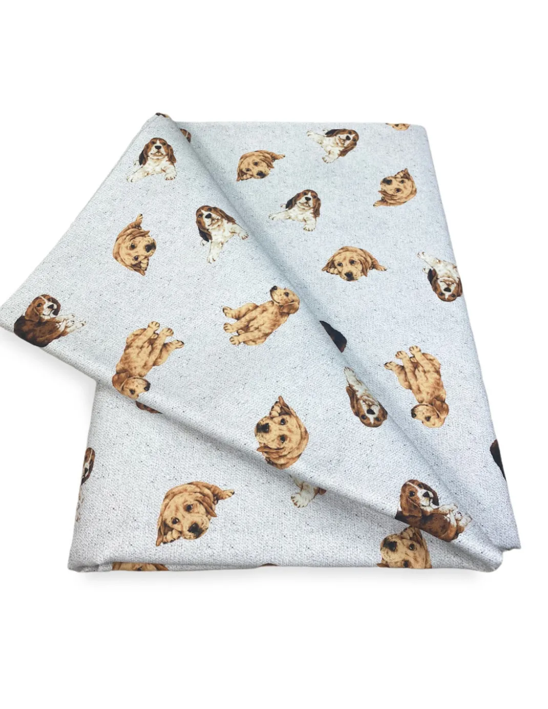 TOVAGLIA in cotone CANI grigio chiaro