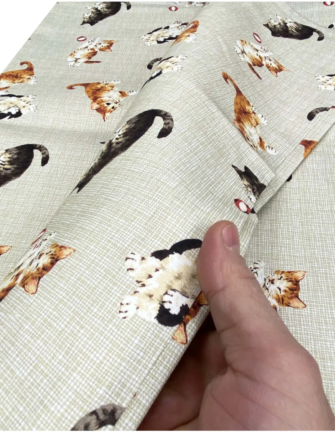 TOVAGLIA in cotone GATTINI beige
