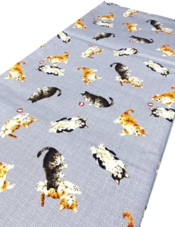 TOVAGLIA in cotone GATTINI grigio