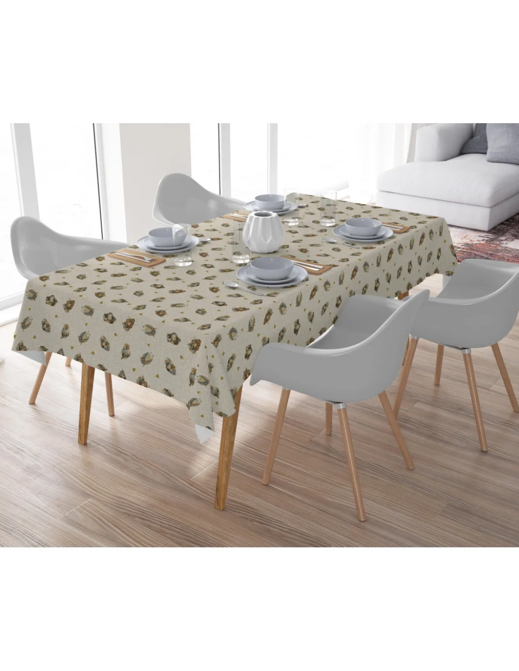 TOVAGLIA in cotone GUFI gufetti beige