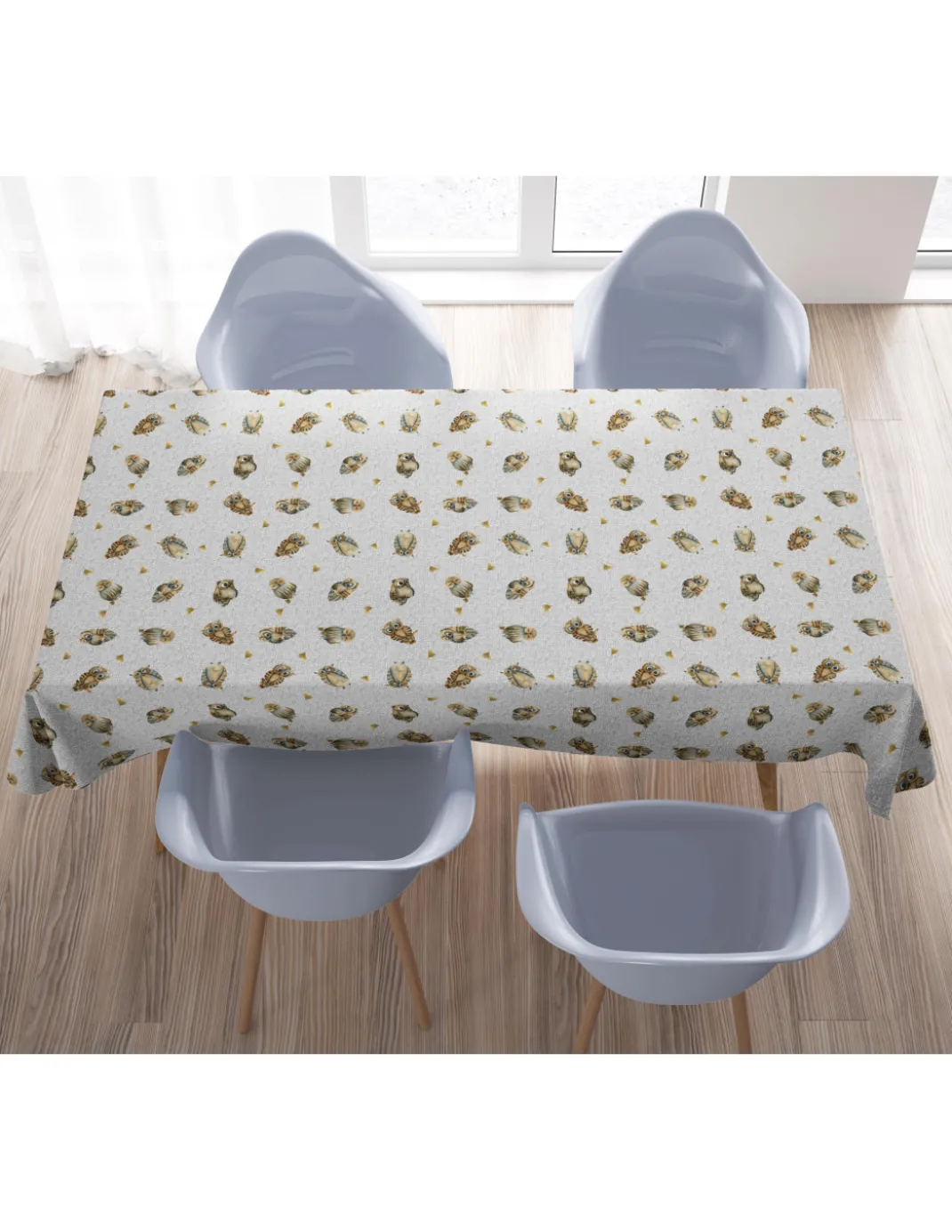 TOVAGLIA in cotone GUFI gufetti grigio