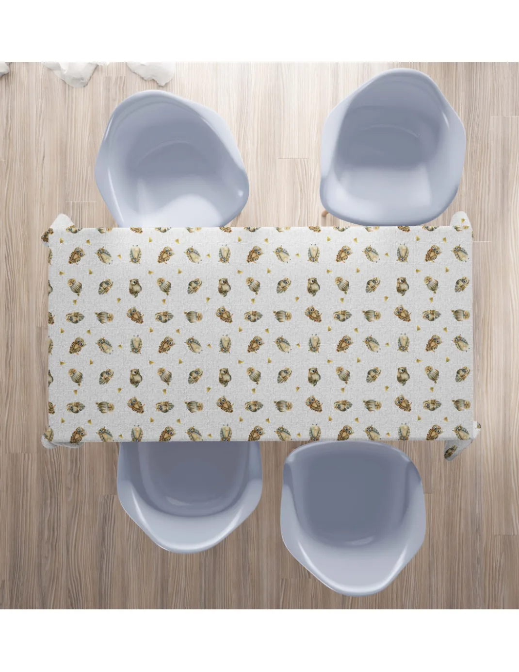 TOVAGLIA in cotone GUFI gufetti grigio