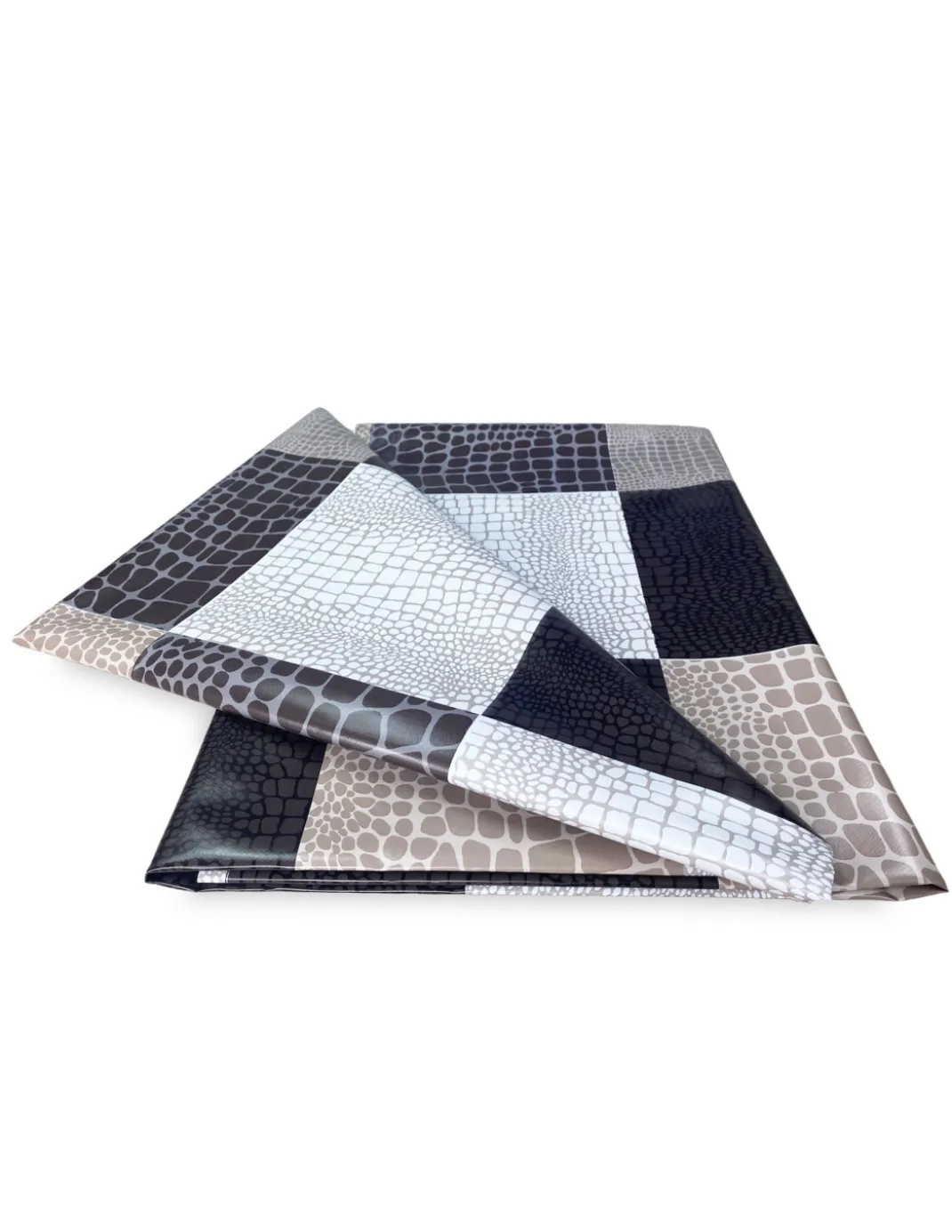 TOVAGLIA LIMA © in TELA CERATA plastificata LAVABILE idrorepellente in PVC MODERN marrone made in Italy
