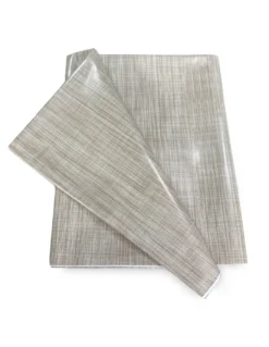 TOVAGLIA LIMA © in TELA CERATA plastificata LAVABILE idrorepellente in PVC UNITO BEIGE made in Italy