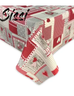 TOVAGLIA SISSI in cotone APRICA ROSSO in cotone