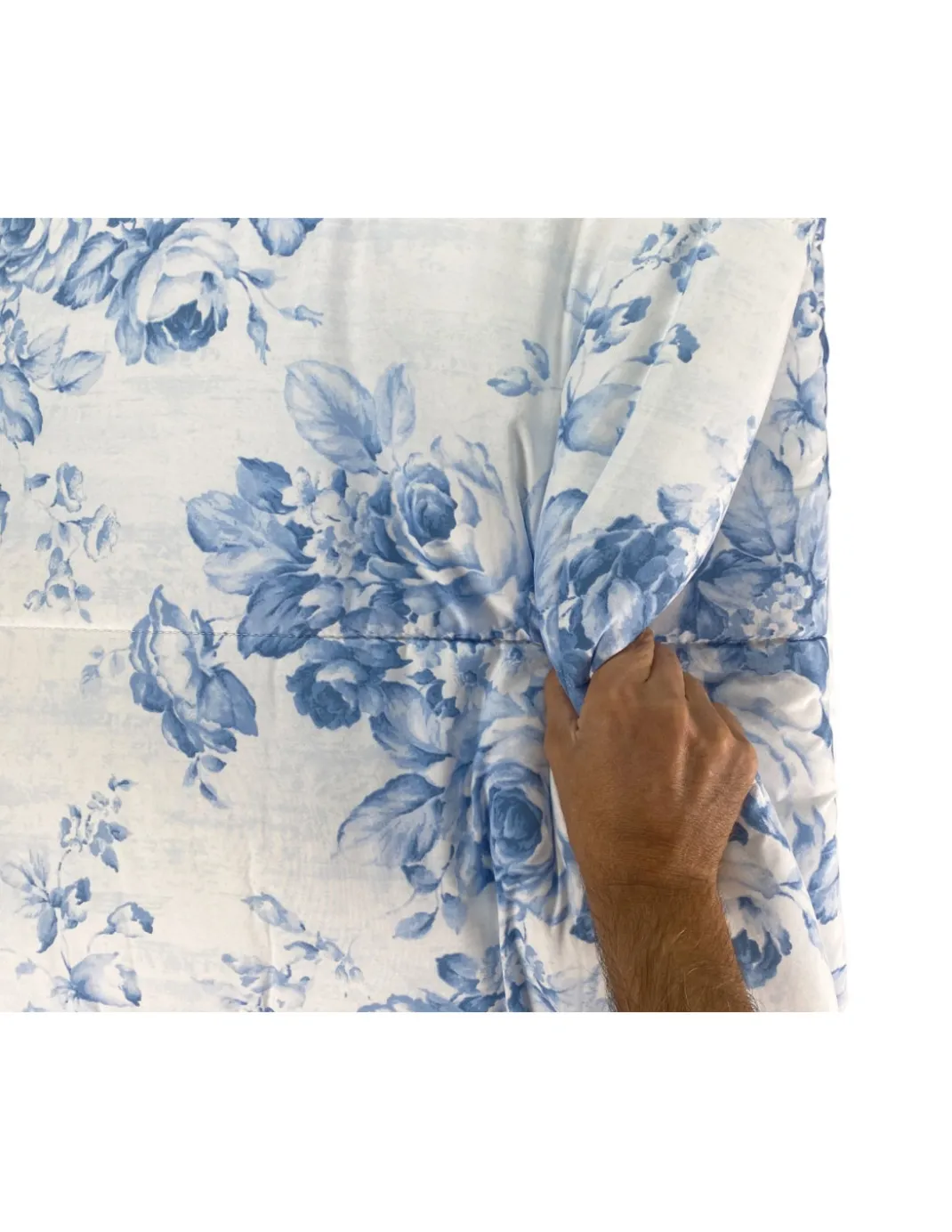 TRAPUNTA FIOCCO © BAROCCO Azzurro Piumone Invernale made in Italy