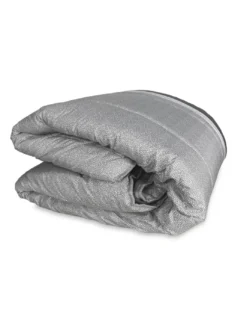 TRAPUNTA FIOCCO © Puntinato GRIGIO PIUMONE invernale made in Italy