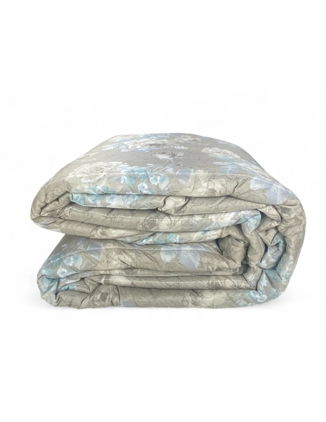Trapunta Fiocco Sanderson Fiore tiffany - Copriletto Invernale 300gr/mq Microfibra - Made in Italy