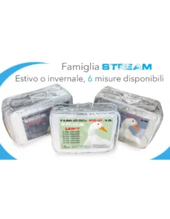 TRAPUNTA in piuma OCA Stream 500 GR. 80% PIUMA OCA 20% PIUMINO OCA Bicolore
