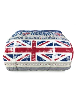 TRAPUNTA KOT © Bandiera INGLESE inghilterra FLAG MADE IN ITALY PURO COTONE