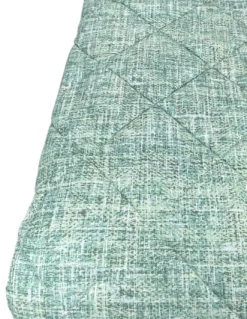Trapunta Kot Coco Verde - Copriletto Invernale in Puro Cotone - Made in Italy, Imbottitura Anallergica