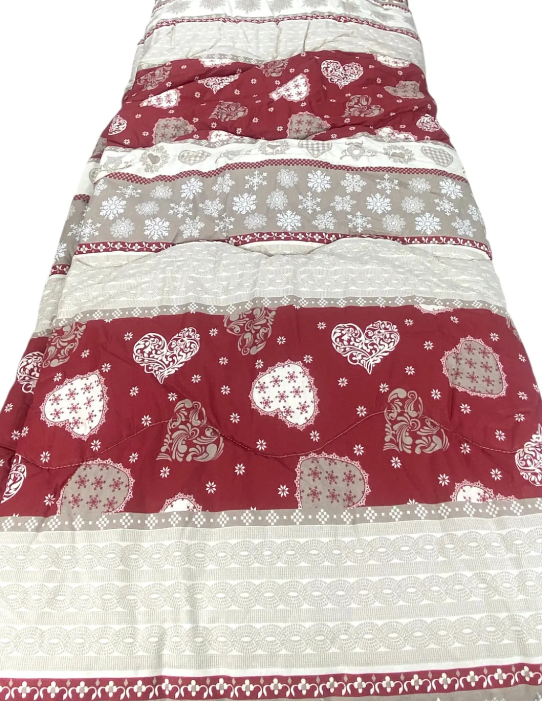 Trapunta Kot Corvara Tirolese - Copriletto Invernale in Puro Cotone - Made in Italy, Imbottitura Anallergica