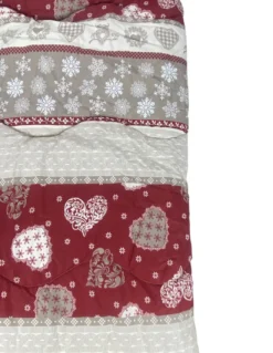 Trapunta Kot Corvara Tirolese - Copriletto Invernale in Puro Cotone - Made in Italy, Imbottitura Anallergica