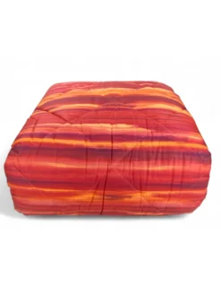 Trapunta Kot Pennellato Bordeaux - Copriletto Invernale 100% Cotone - Made in Italy, Calda e Morbida