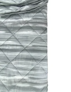 Trapunta Kot Pennellato Grigio - Copriletto Invernale in Puro Cotone - Made in Italy, Imbottitura Anallergica