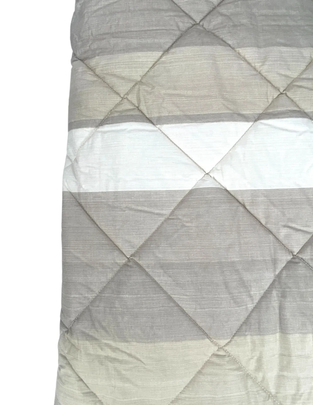 Trapunta Kot Riga Beige - Copriletto Invernale in Puro Cotone - Made in Italy, Imbottitura Anallergica