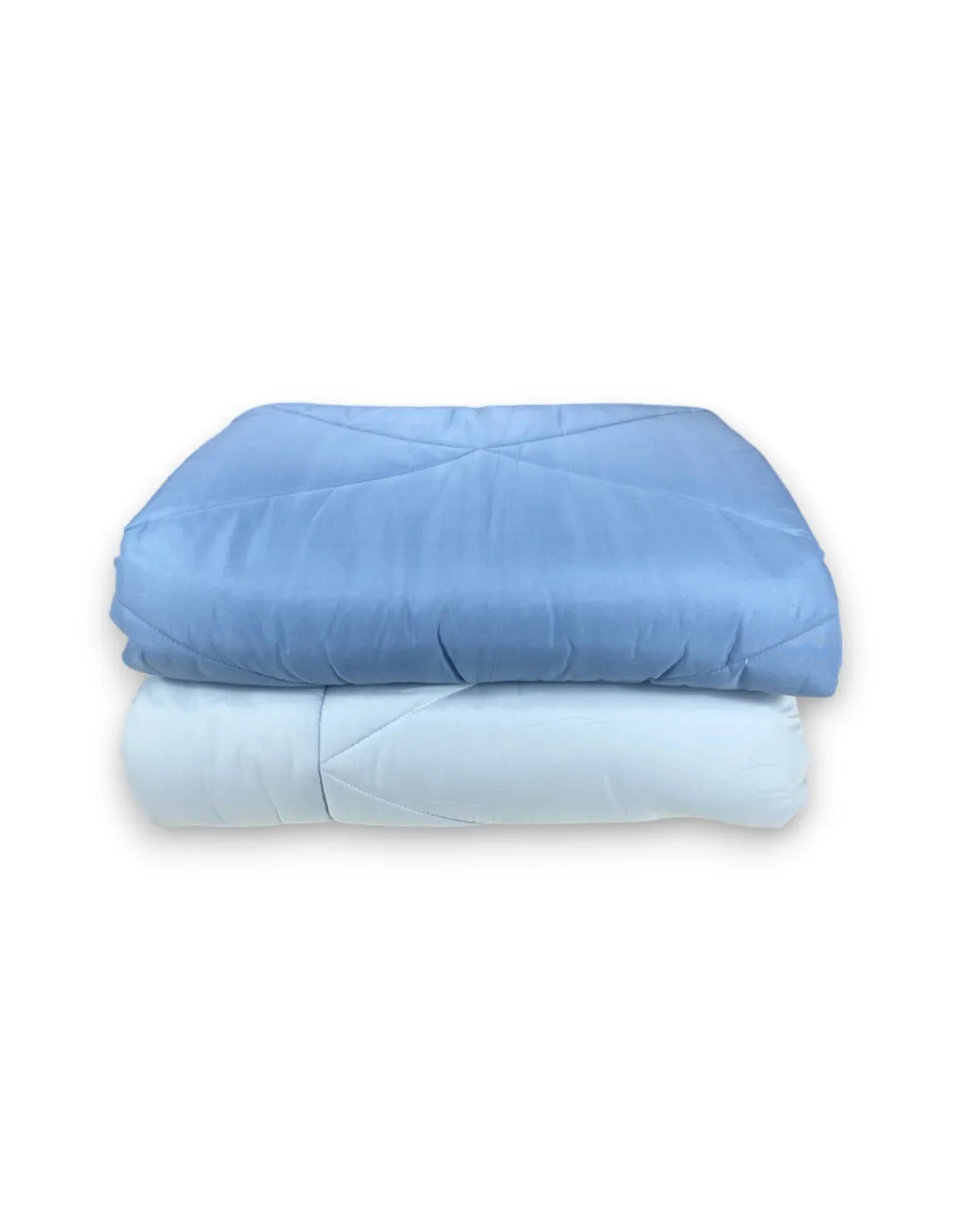 Trapunta matrimoniale CaldoSogno double-face blu 300 gr/mq - Piumone invernale caldo e soffice 250x250 cm