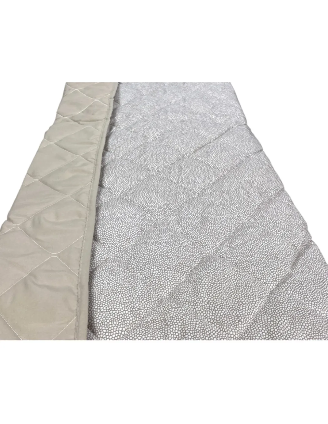Trapuntino Fiocco – Copriletto Trapuntato Boy Beige – Mezza Stagione, Microfibra Morbida – Made in Italy