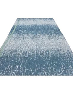 Trapuntino Leggero Kot Bollicine Ottanio - Quilt Primaverile Estivo - Cotone 100% - Anallergico - Made in Italy